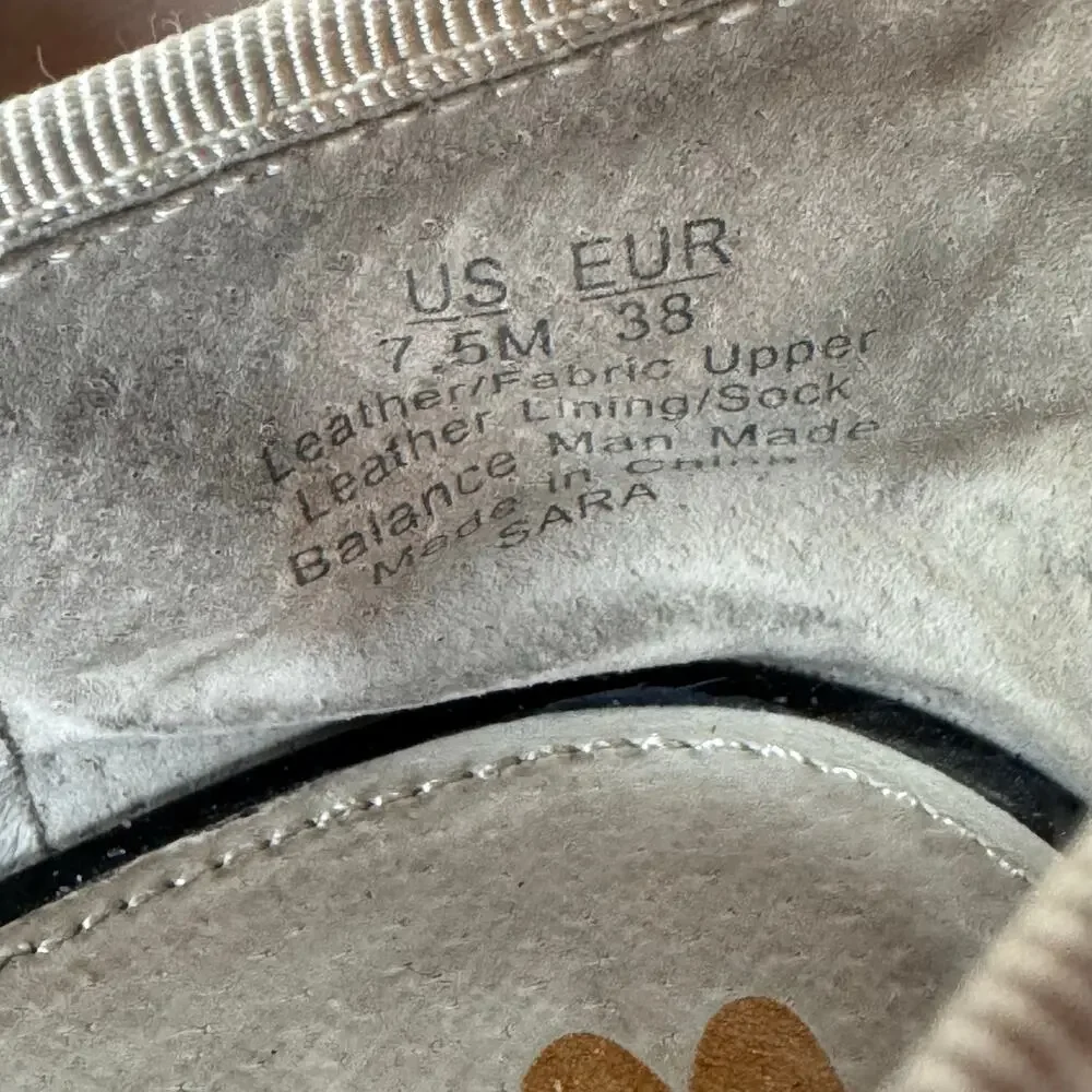 SAM EDELMAN Ballet Flats Size 7.5 Classic Preppy Business Casual Neutral Minimal - Picture 9 of 9